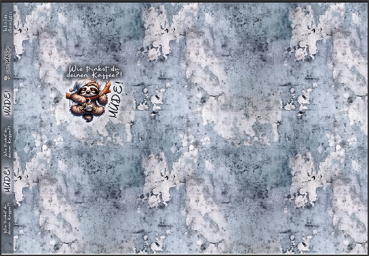 Wie trinkst du deinen Kaffee? MÜDE! - Jersey - kleines Panel